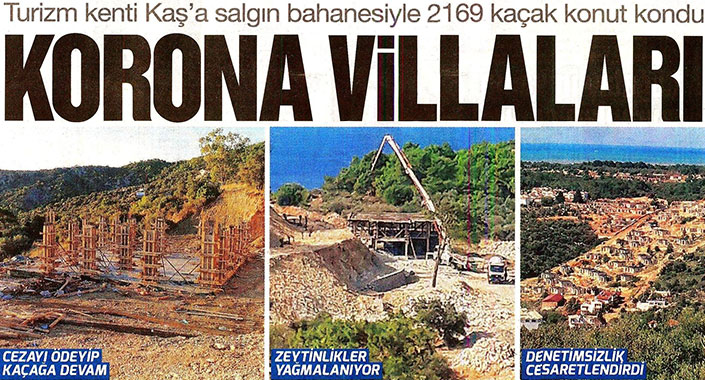 Kaş’a Korona Villaları