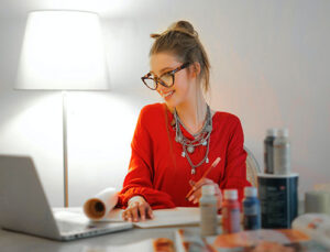 Evden çalışmayı sevdik!