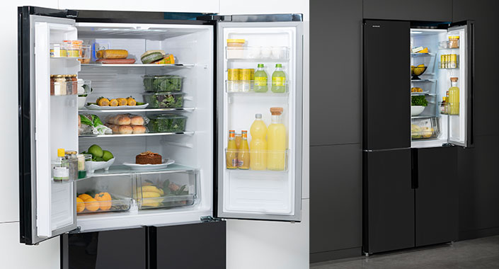Silverline buzdolabı ile sebze ve meyveler taptaze