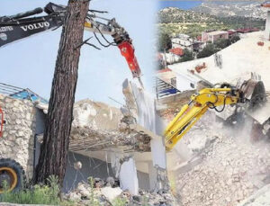 Kaçak yapıları yık yık bitmiyor