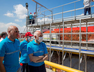 Assan Foods13 milyon liralık domates yıkama havuzu kurdu