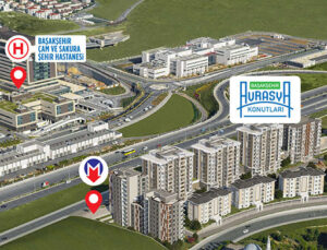 Başakşehir Avrasya Konutları’nı anlatan yeni fotoğraflar