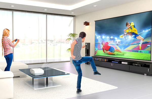 Ev sinemaları düz panel ekranlarla rekabet ediyor