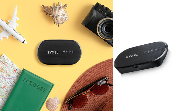 Taşınabilir Zyxel modem her yerde yanında