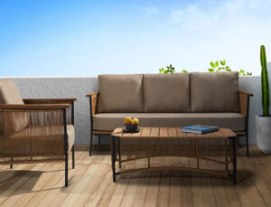 L’unica Tika Oturma Grubu ile açık mekanlar tamamlanıyor