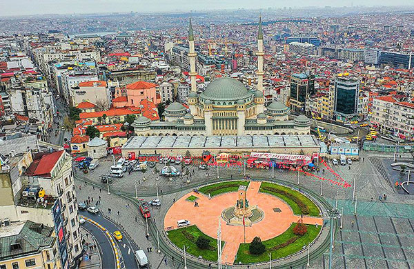 Taksim Cami’nin yüzde 95’i tamamlandı