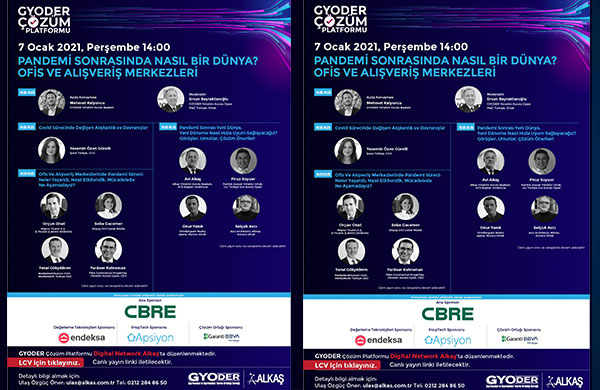 GYODER Çözüm Platformu pandemik değişimleri konuşacak