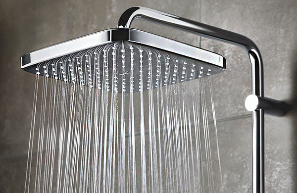 Grohe tepe duşu yaz yağmurunu çağrıştırıyor