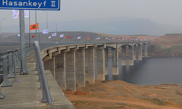 Hasankeyf-2 Köprüsü açılışa hazırlanıyor
