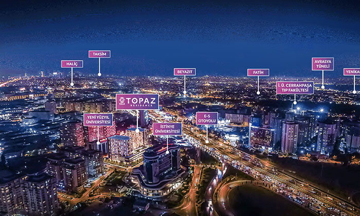 Topaz Residence’a 24 Mart’ta tanıtım yapılacak