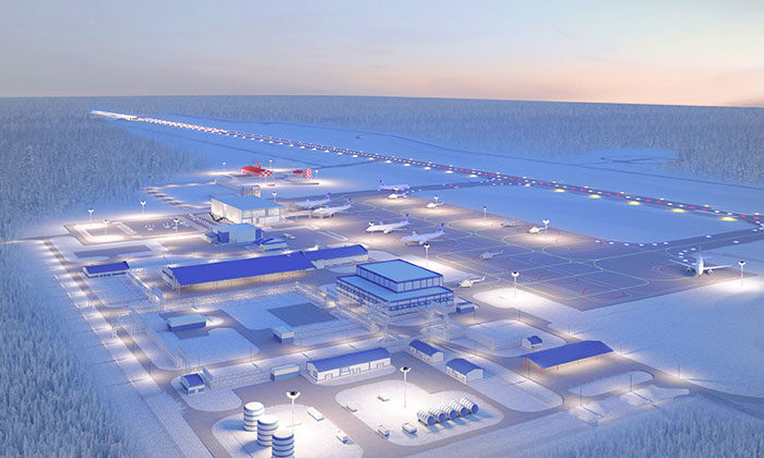 Ant Yapı Mirny Uçak Terminali’ni inşa edecek