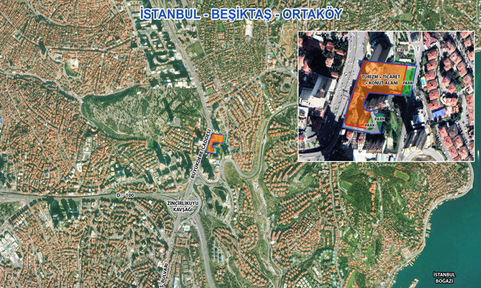 Beşiktaş Ortaköy’de arsa ihale edilecek