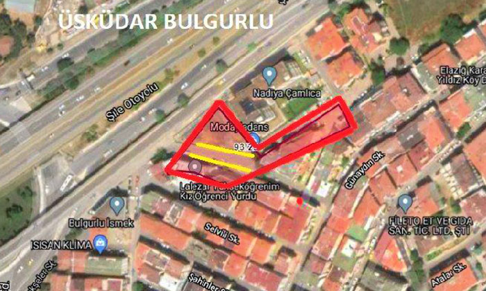 TMSF’nin Üsküdar’daki parseline konut yapılabilecek