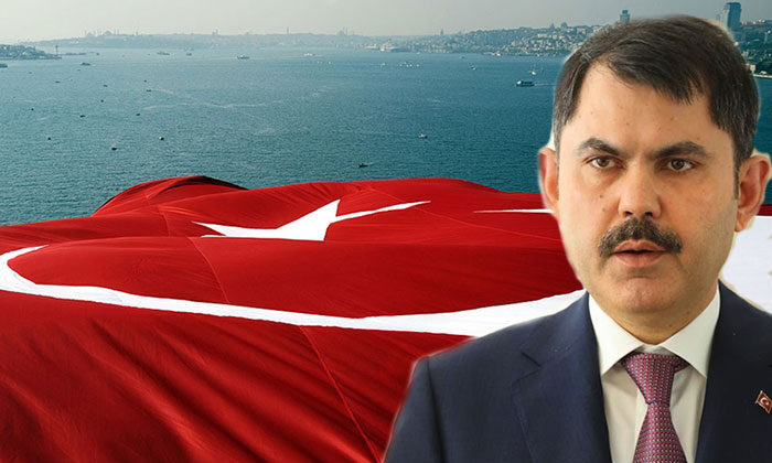 Bakan Kurum’dan amirallere Kanal İstanbul Resti