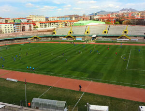 Cebeci İnönü Stadyumu yıkılıyor