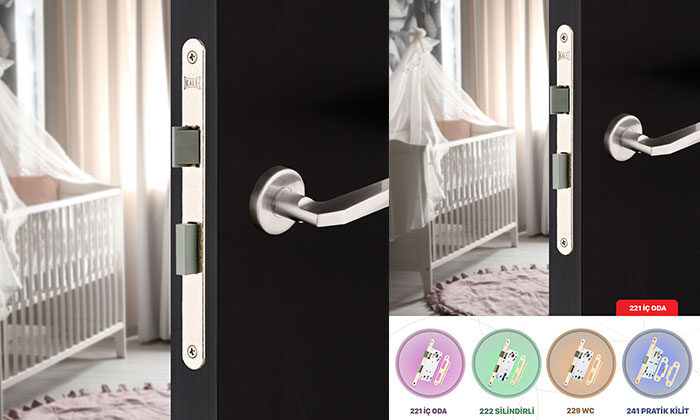 Sessiz kilit teknolojisi ile gürültüden uzak, sessizliğe yakın…