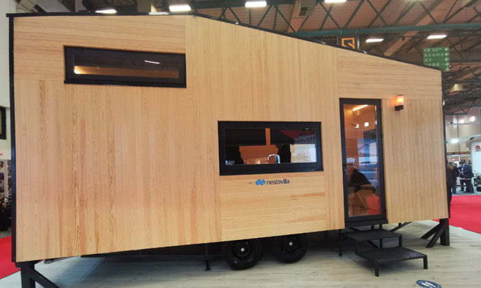 Nestavilla ruhsat ve arsa gerektirmeyen Tiny House üretiyor