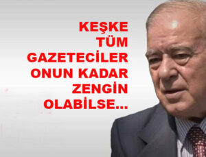 Gazeteci Rahmi Turan emlak kralı çıktı