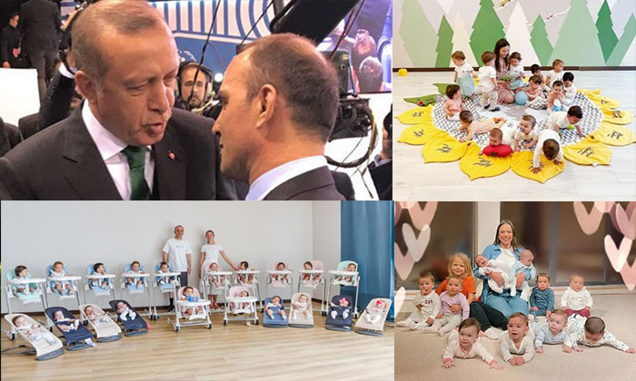 Galip Öztürk Gürcistan’da 21 çocuklu aile kurdu