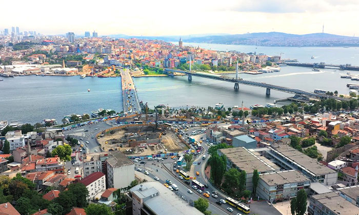 Unkapanı Kavşağı’nın yüzde 65’i tamam