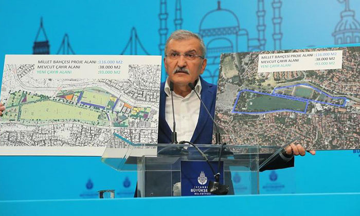 Beykoz Çayırı, Millet Bahçesi olacak