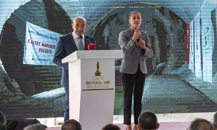 Narlıdere Metrosu inşaatında tünel kazıları bitti