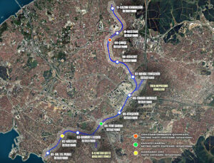 Ümraniye Ataşehir Göztepe Metrosu’nun yüzde 40’ı tamamlandı