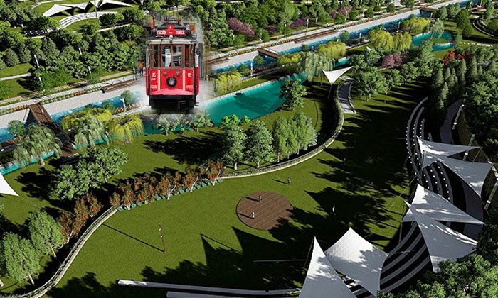 Ankara Millet Bahçesi’nin içinden tramvay geçecek