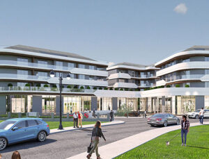 İdealist Cadde’de Emlak Konut’tan satılık bir konut, 18 dükkan