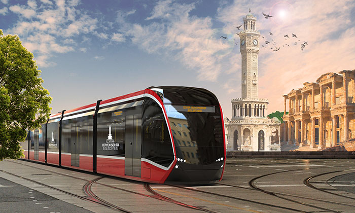 İzmir’de toplu taşımada çevre dostu tramvaylar kullanılacak
