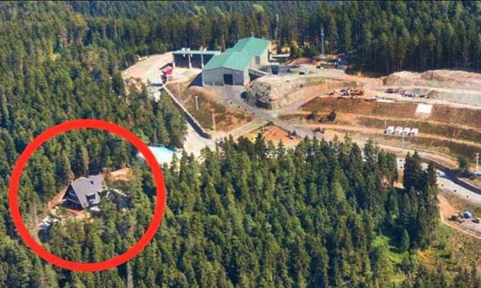 Cengiz Holding’ten maden sahasına kaçak villa!