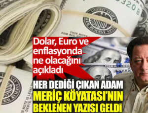 Meriç Köyatası, ekonominin köşe taşlarını anlattı…