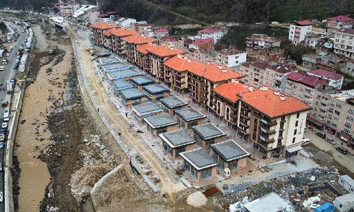 Dereli’de değişen bir şey yok…. Dere yatağına 216 konut!