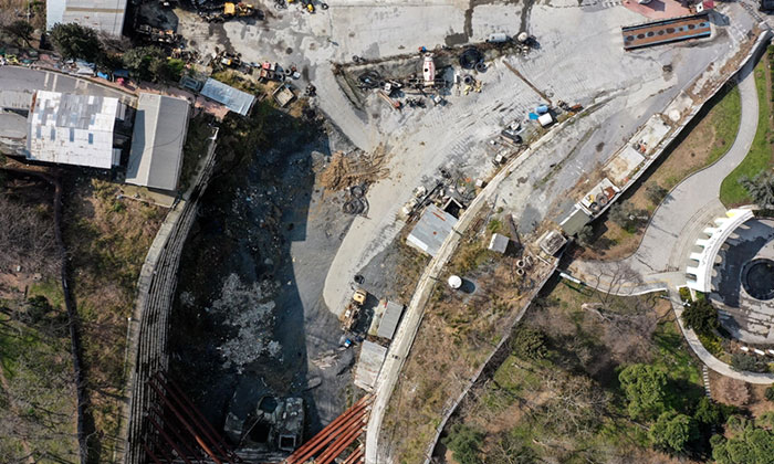 Dolmabahçe-Levazım Tüneli’nin inşaatı atıl kaldı