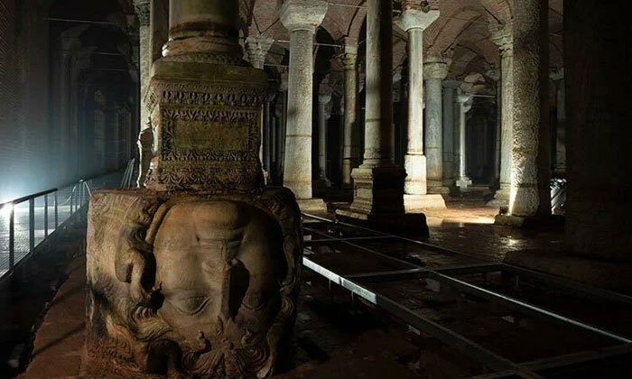 Yerebatan Sarnıcı’nın restorasyonu tamamlanmak üzere