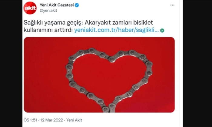 Yeni Akit bildiğiniz gibi…