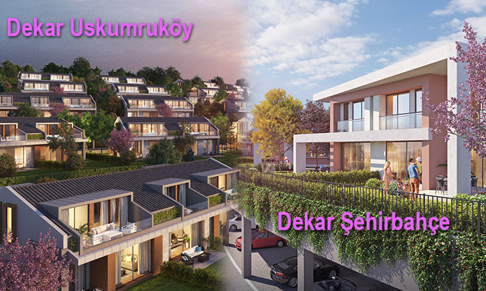 Dekar Şehirbahçe ve Uskumruköy’den yeni görseller