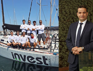 Invest İnşaat Yelken Takımı ilk yarışında kupayı kaldırdı