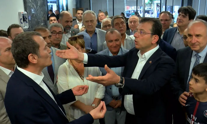 İmamoğlu ile Arısoy, Abdi İpekçi Spor Kompleksi için tartıştı