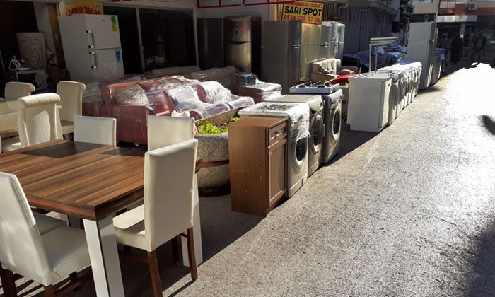 Evden sonra eşyada da ikinci ele talep arttı