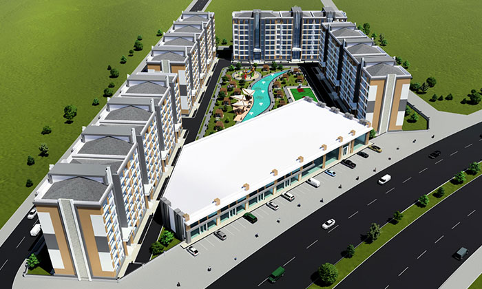 Meram Çağlarpark’ta 224 konut yer alacak