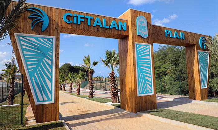 Eyüpsultan Çiftalan Plajı’nda vatandaş denize doyacak