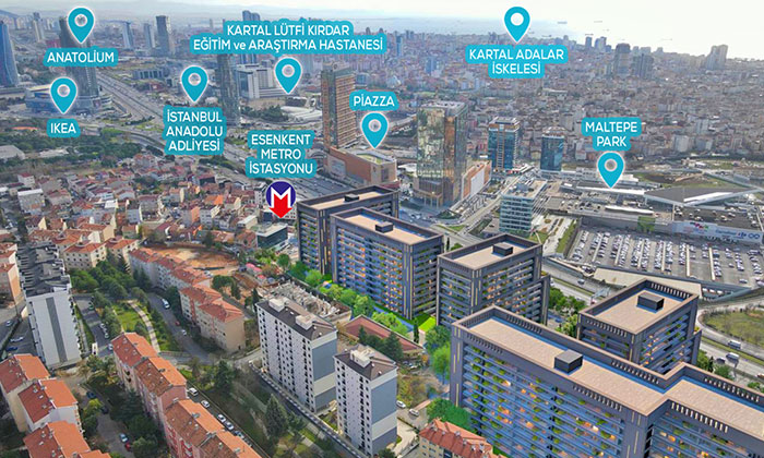 Dünya Şehir Gayrimenkul, Maltepe’de 785 konut yapacak