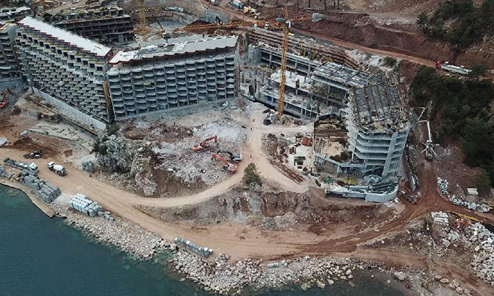 Sinpaş davayı kaybetmişti: Marmaris Kızılbük Projesi’nde inşaat durdu