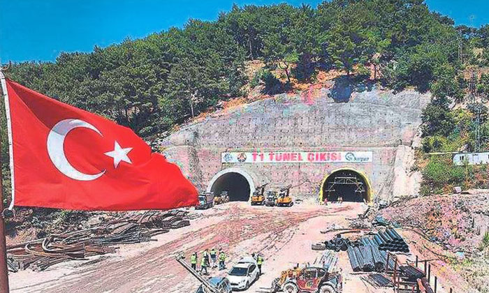 Çanakkale ve Balıkesir’in yükselen aksı Ayvacık Tüneli oldu