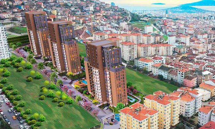 Kalamış Adalar üç blokta yükselecek