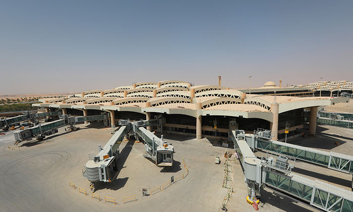 IC İçtaş İnşaat’ın yaptığı King Khaled Havalimanı hizmete girdi