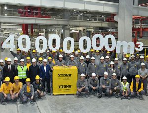 Ytong’tan 59 yılda 40 milyon metreküplük üretim!