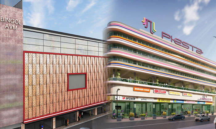 Bingöl Genç Caddesi’nde AVM savaşları yaşanıyor