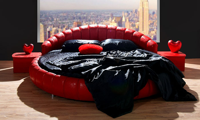 Yatak odalarında oval formlar zamanı